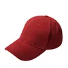 Basker fast färg Hög baseballmössa för kvinnor Våren/ sommaren Sunhat Running Snapback Hat Messy Bun Caps Kvinna