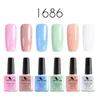 Nail Polish Set of 6Pcs VENALISA Nail Varnish 7.5ml Soak Off Gel Lacquer LED UV Gel Polish Colorful Manicure Nail Gel Polish 230729