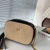 Designer Fashion Women's Crossbody Shoulder Body Hige Quality Weaving Design Leggero Pratico Borsa a tracolla tessuta da donna