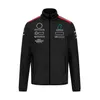 2023 Nieuw op maat gemaakt F1 Formule 1 werkkleding heren sport casual softshell jack255t