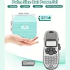 Mini macchina per la creazione di etichette con nastro, Q31 BT Label Maker, macchina per stampante di piccole etichette portatile wireless senza inchiostro per IOS/Android, stampante per etichette adesive termiche portatile