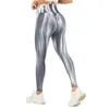 Pantalons actifs femmes Yoga été sans couture taille haute hanche levage neuf Minutes séchage rapide vêtements d'extérieur élastique sport Fitness