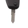 2 knappar VAC102 BLADE Modifierat Flip Car Key Shell för Renault Dacia Duster Clio Espace Flip Folding Remote Car Key FOB301O