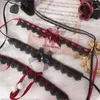 Choker Original Lolita Dark Wind Necklace Black Red Joker Style