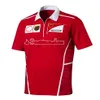F1 equação de primeiro nível Camisa POLO servida terno de corrida manga curta lapela T-shirt serviço de carro velocidade seco top286e