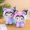 20CM lindo dibujo animado kuromi peluche kawaii KT My Melody Cinnamoroll muñecas para niños juguetes de peluche suaves animales de peluche artista PP algodón