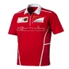 F1 eerste niveau vergelijking POLO shirt geserveerd racepak korte mouwen revers T-shirt auto werk service snelheid droge top3292