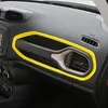 ABS Car Co-pilot Seat Handle Trim Decoration Ring For Jeep Renegade 2016 2017 2018 Interior Accessories2639