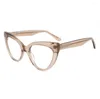 Óculos de sol Cat Eye Design Presbiopia Óculos de Leitura Armação Vintage Feminino Ótico Óptico Anti-riscos Prescrição Óculos Retrô Feminino