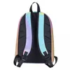 Plecak krawat bar farbia pastel zwykłego studenckiego torby szkolnej laptopa plecak Travel Duż