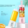 Espremedor Elétrico Pessoal USB Mini Liquidificador Casa 6 Lâminas Juicer Copo Máquina Recarregável Suco de Frutas Liquidificadores Portáteis