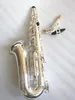 Helt ny altsaxofon högkvalitativ Jupiter Jas 700Q Eb Sax Silvering E-platt musikinstrument Saxofone med fall