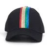 Boll Caps Geebro Fashion Casual Colorful Ribbon Cotton Baseball for Woman Girls Solid Color Justerbara hattar Hip Hop Sport monterad 230729