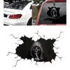 Adesivi modello Horror Halloween Design personalizzato Adesivi decorativi per auto per porte e finestre per esterni per adulti3462