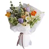 Carta da imballaggio 80 pezzi Fiore tessuto da imballaggio 75 52 cm Mestiere regalo floreale decorativo per la casa Scrapbook 230729