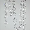 Kronleuchterkristall 33ft Girlande Hanges Safety Acrylglas Strang Perlenvorhang Diamantketten Party Tree XMS Ornament351h
