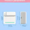 Draadloze mini-fotoprinter: draagbare BT thermische printer voor dagboek, studienotities, geschenken, foto's meer - Compatibel met iOS Android