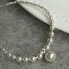 Naszyjniki wisiorki Pearn nierdzewna Pearl Vintage Choker Collarbone do Europy i prezentów kobiet w Stanach Zjednoczonych