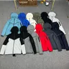 メンズジャケット2023アウターウェアスプリングと秋の製品ニットフード付きエアレイヤーコットンジッパーシャツスポーツカジュアルトップジャケット