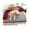 S M L XL Size Luxury Large Dog Bed Soffa Dog Cat Pet Cushion For Big Dogs Washable Nest Cat Teddy Puppy Mat Kennel Square Pillow PE258U