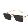 Sunglasses Metal Sun Glasses 2023 Est Ins Same Type Fashion