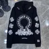 Mäns lyxklassiker Jackor Hoodies Brandch Sweatshirts Designers Zipper Hooded Tröja Män kvinnor Casual Pullover Sanskrit Horseshoe Hoodie Top Coat Jacket M6AA