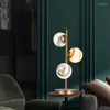 Table Lamps Nordic Planet Lamp Luxury Creative Living Dining Room Children's Bedroom Wandering Earth LED Desktop Reading Light