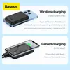 Cell Phone Power Banks Baseus 6000mAh Power Bank Magnetic Wireless Charger 10000mAh Powerbank For iPhone 12 13 14 Pro Mini Portable External Battery L230728