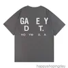 2023 Galeryse Depts Chemises Hommes Femmes Designer T-shirts Galeryes Cotons Tops Homme Chemise Décontractée Luxurys Vêtements Rue Shorts Manches Clothesdhlg