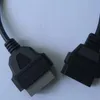 Диагностические инструменты Eaglerich 14pin до 16PIN OBD1 Cable OBD2 для интерфейса OBD II ALM327 Адаптер удлинительного сканера COR247Y