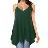 Vrouwen Tanks Vrouwen Zomer Mode Top Shirt Casual Inner Jarretel Effen Kleur Schouderriem Sexy Shirts Vest Tank