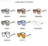 23 Dita Men Vintage Pilot Sunglasses Square Damskie okulary przeciwsłoneczne Designer Designer Luksusowe złote okulary przeciwsłoneczne UV400 Gradient LXN-EVO DITA 7ZC5T