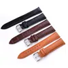 Titta på band 12 14 16 18 20 22mm Watch Strap Äkta klockband Titta på tillbehör Läderklocka Bälte Rem Strap Watchband High Quality 230729