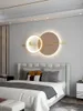 Wall Lamp Nordic Minimalist Decoration Light Luxury Living Room Sofa Background Atmosphere LED Bedroom Bedside Lamps