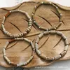 Странд бамбук дизайнер для женщин девочек натуральные сердечники исцеляющие камни браслет.