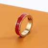 Mode Ontwerpers Band Ringen Voor Wijsvinger Gouden Brief Liefde Vrouwen Heren Ring Bague Luxe Merken Met Doos Hoge Kwaliteit 21041403278I