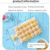 Ice Cream Tools 50 300PCS Disposable Clear Cube Bags Faster Freezing Ice Making Bag Summer Drinking Tool For Making Cubes 230729