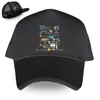 Ball Caps Herren Bierbrauen Schematische Brauerei Lustige Baumwolle Baseball Mode Einstellbar Freizeit Unisex Hut Tennis Hüte