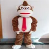 2019 Sconto di fabbrica Buona visione buona ventilazione orangutan gorilla costume della mascotte delle scimmie per adulto da indossare258b
