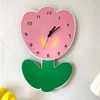 Wall Clocks Creative Decoration Mute Quartz Clock Living Room Children's Kindergarten Flower Shop Cute Ornaments