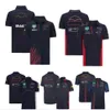 F1 Racing Polo Рубашка Summer New Lyle Fit Fit Tyame Style настройка278M