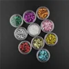 Nail Glitter 34 pcsset Nail art chrome poeder DIY holografische laser ster pailletten manicure accesorios decoratie glitter voor nagels 230729