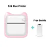 1PC Portable Mini Photo Printer för iPhone/Android - 1000mah batteri, perfekt för gåvor, studieanteckningar, arbete och barnfoton!