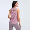 Lulus Yoga Women Pulovers Breattable Quick Dry Gym Fitness Bluses Shirt Female Tank billiga Whole Clothes's Vest1819