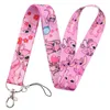 Cartoon Animatie Kurumi Mobiele Telefoon Lanyard Id-kaart Lanyard Nek Camera Touw Kleine Witte Jade Kaneel Hond Lange Badge Touw