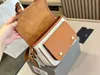 Nieuwe postbode tas muis tas YKK glanzende hardware LOGO gebakken kip vuur schoudertas vrouwelijke lederen designer handtas Messenger bag super coole dakloze tas