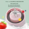 Espremedor Elétrico Pessoal USB Mini Liquidificador Casa 6 Lâminas Juicer Copo Máquina Recarregável Suco de Frutas Liquidificadores Portáteis