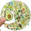 10 50 100PCS Kawaii Cartoon Avocado Stickers for Children DIY Guitar Stationery Water Bottle Notebook Cute Girl Toy Sticker Car301M