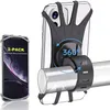 Supporto per telefono da moto per bici Staccabile Rotazione a 360 ° Supporto per telefoni da auto per bici da manubrio Dedicato a iPhone 12 11 Pro Xs Max301x