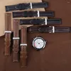 Assistir bandas 20mm 22mm 22mm de couro genuíno Banda de relógio Charme Sport Strap Strap Handmade Stitched Mens Wristwatches Band Belts